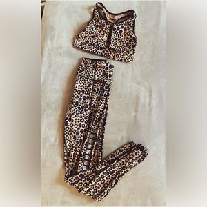 Victoria Secret Sport Sports Bra and Athletic Leggings Matching Set